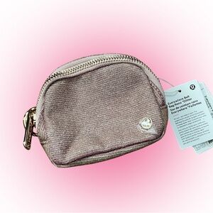 Lululemon Athletica Shimmering Pink Mini Bag